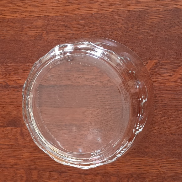 Arcoroc France Thumbprint Glass Serving Bowl b425 - Picture 2 of 3